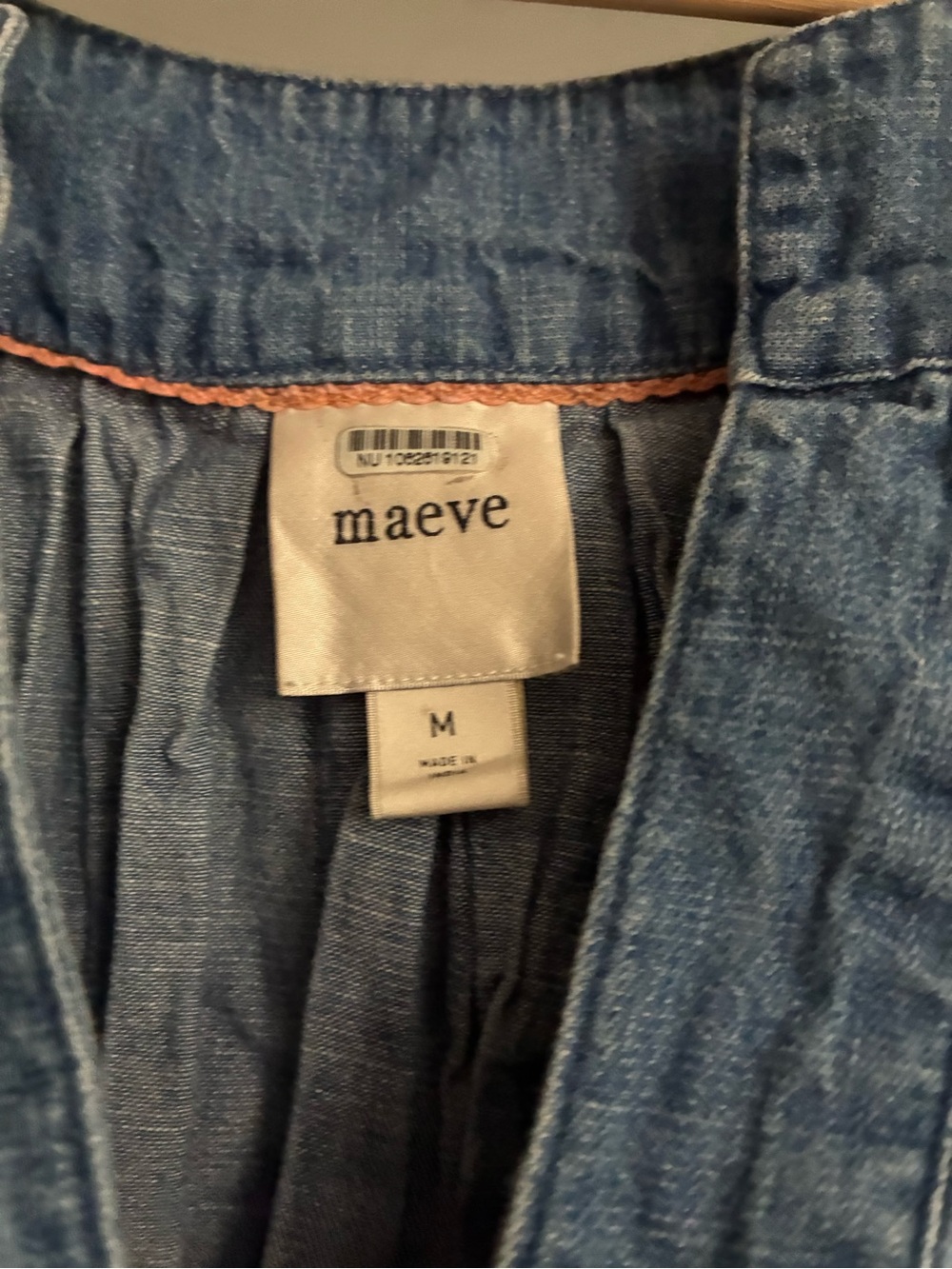 Maeve Veggie Sleeveless V-Neck Dress with Colorful Vegetable Embroidery - Picture 6 of 7